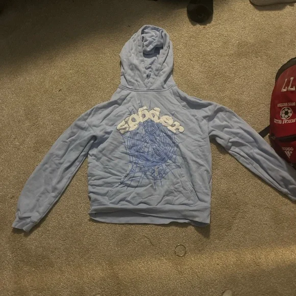 Light Blue Men's Hoodie